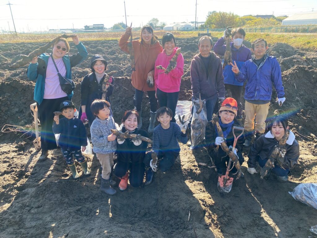 れんこん掘り体験春季開催告知　3月1日よりスタートします